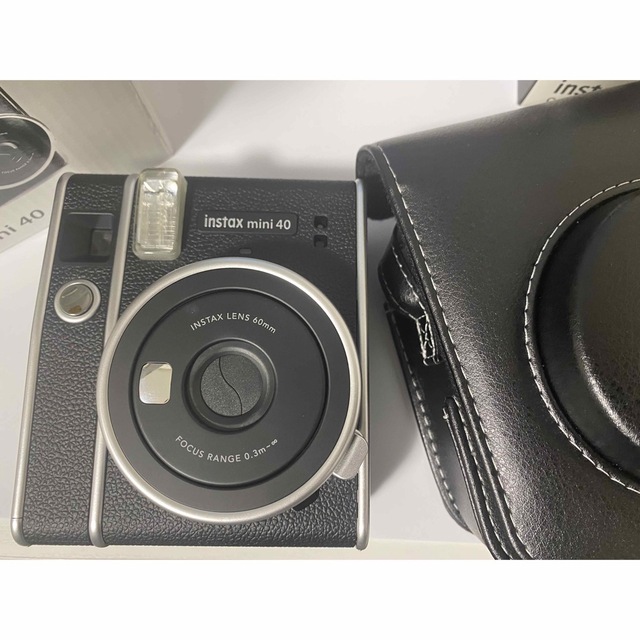 チェキ instax mini 40 ケース付き 富士フィルム