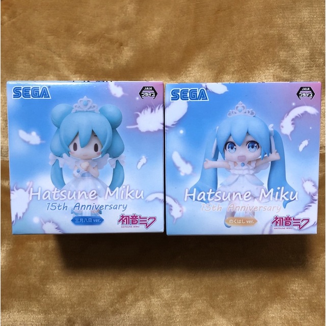 初音ミク】ちょこのせ モアプラス ミニフィギュア 全2種セット ちょこのせモアプラスフィギュア初音ミク15thAnniversary のくはし