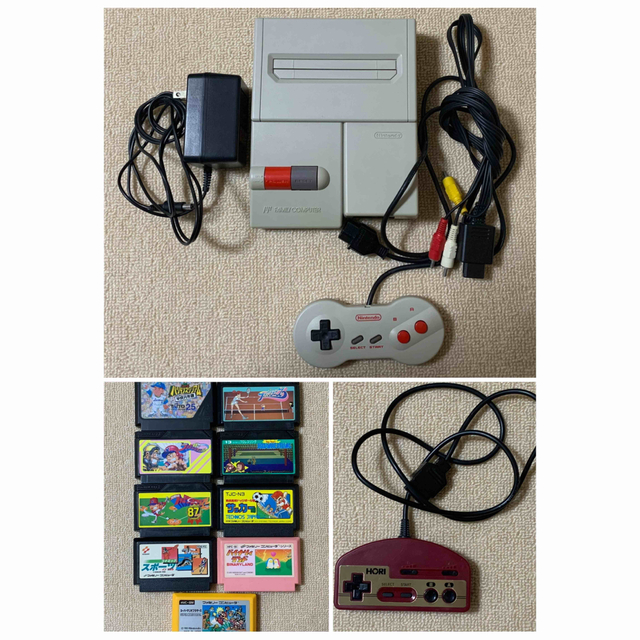 【訳あり】スーパーファミコン本体\u0026ソフトセット