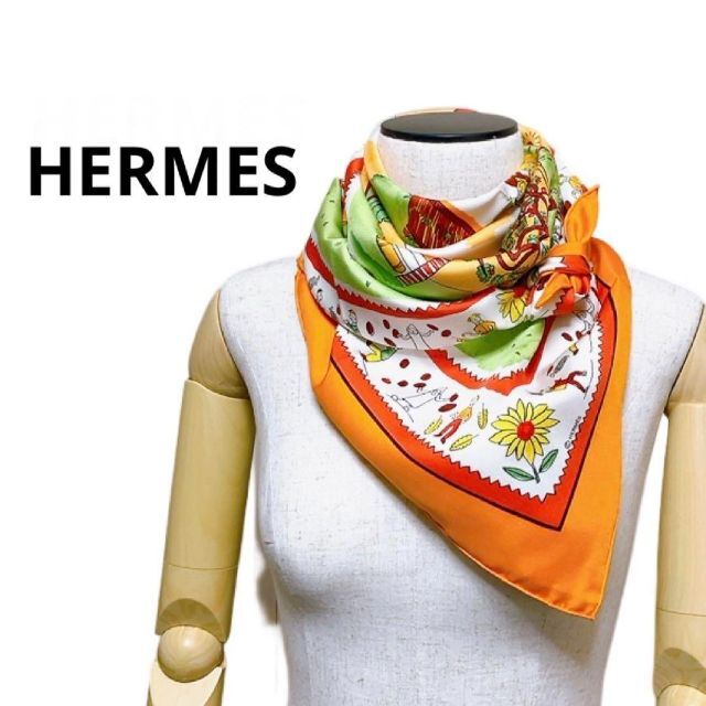 今季ブランド A RETOUR 90 カレ HERMES 限定 - Hermes LA 故郷に帰る ...