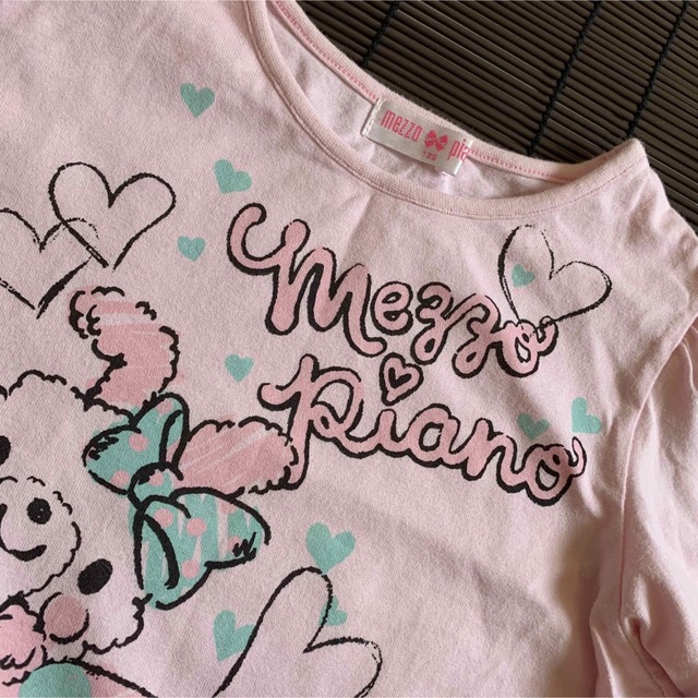 mezzo piano(メゾピアノ)のメゾピアノ　135cm キッズ/ベビー/マタニティのキッズ服女の子用(90cm~)(Tシャツ/カットソー)の商品写真