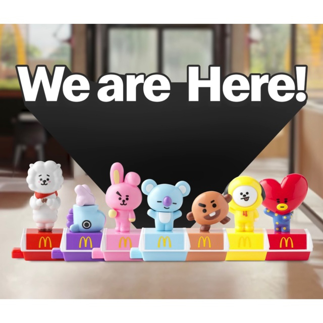 数量限定セール BTS 韓国マクドナルド限定コラボ フュギュア BT21 KOYA