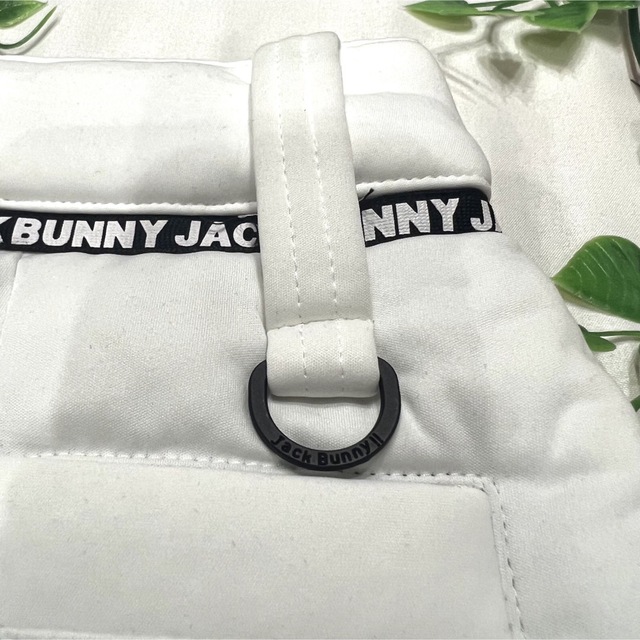 新品タグ付 完売品 Jack Bunny!! 中綿 スカート ロゴライン L