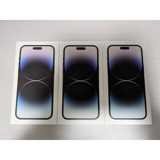 アイフォーン(iPhone)のiPhone 14 pro max 256GB スペースブラック 3台(スマートフォン本体)