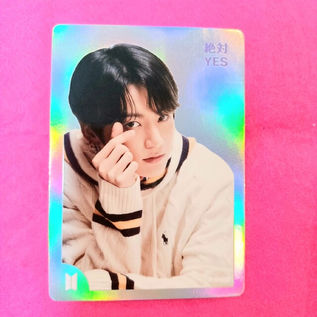 え！B T S マニアなんですか?　プラチナ photo card トレカ