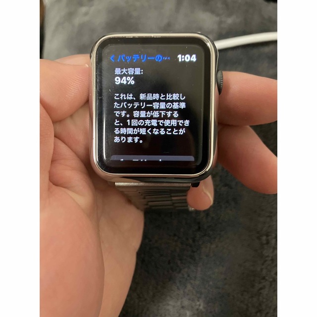 Apple Watch(アップルウォッチ)のApple Watch3 NIKE GPSモデル42mm メンズの時計(腕時計(デジタル))の商品写真