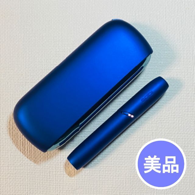 IQOS(アイコス)のNo.2602 【美品】アイコス3 DUO ブルー メンズのファッション小物(タバコグッズ)の商品写真