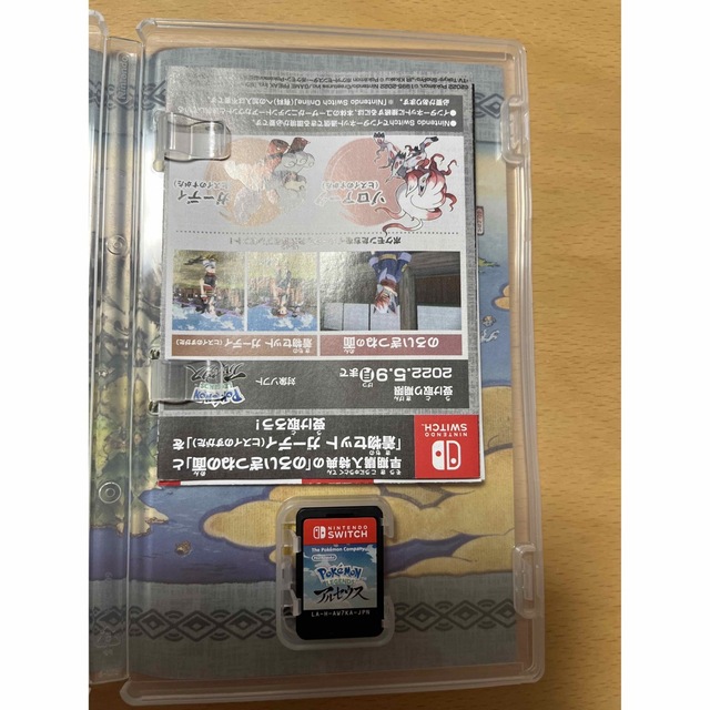 Pokemon LEGENDS アルセウス Switch エンタメ/ホビーのゲームソフト/ゲーム機本体(家庭用ゲームソフト)の商品写真