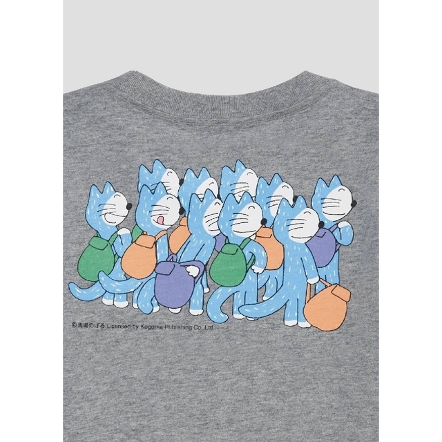 Design Tshirts Store graniph(グラニフ)の【3/5まで】新品120  とらねこ大将(11ぴきのねこ)｜キッズTシャツ キッズ/ベビー/マタニティのキッズ服男の子用(90cm~)(Tシャツ/カットソー)の商品写真