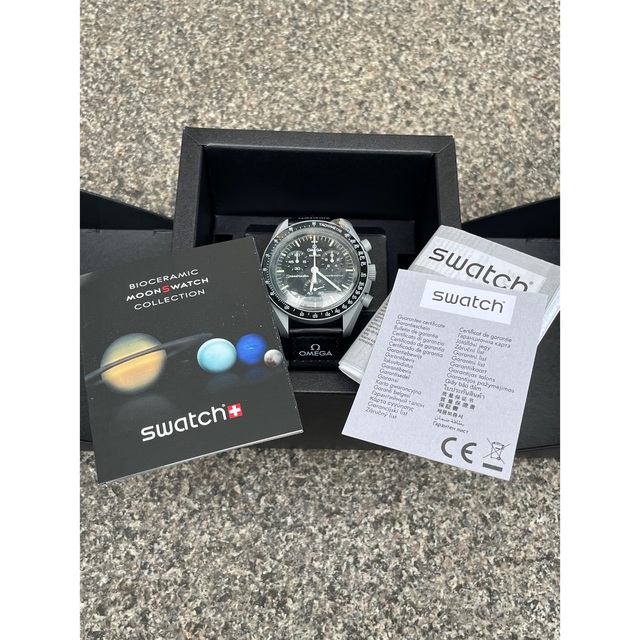 ムーン Swatch Omega Mission to the Moon 新品