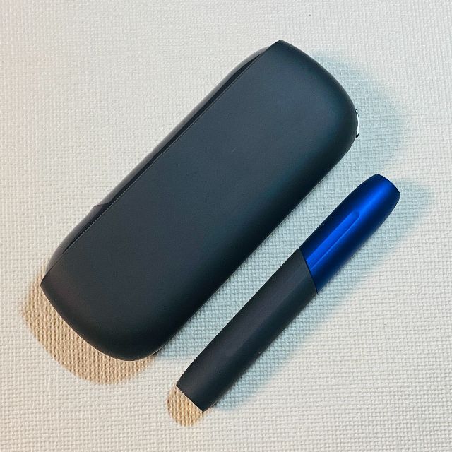 IQOS(アイコス)のNo.2504 アイコス3 グレーxブルー メンズのファッション小物(タバコグッズ)の商品写真