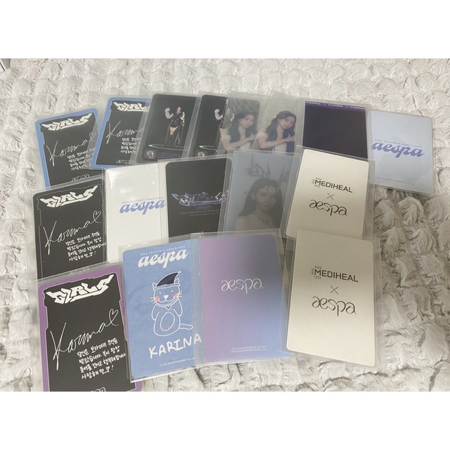在庫限定品】aespa カリナ トレカ17枚セットの通販 by yuu's shop