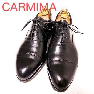 CARMINA - 22.CARMIMA カルミナ ストレートチップ ブラック UK6