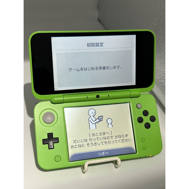 ニンテンドー2DS(ニンテンドー2DS)の【完品】new ニンテンドー2DS LL 本体 マインクラフト クリーパー エンタメ/ホビーのゲームソフト/ゲーム機本体(携帯用ゲーム機本体)の商品写真