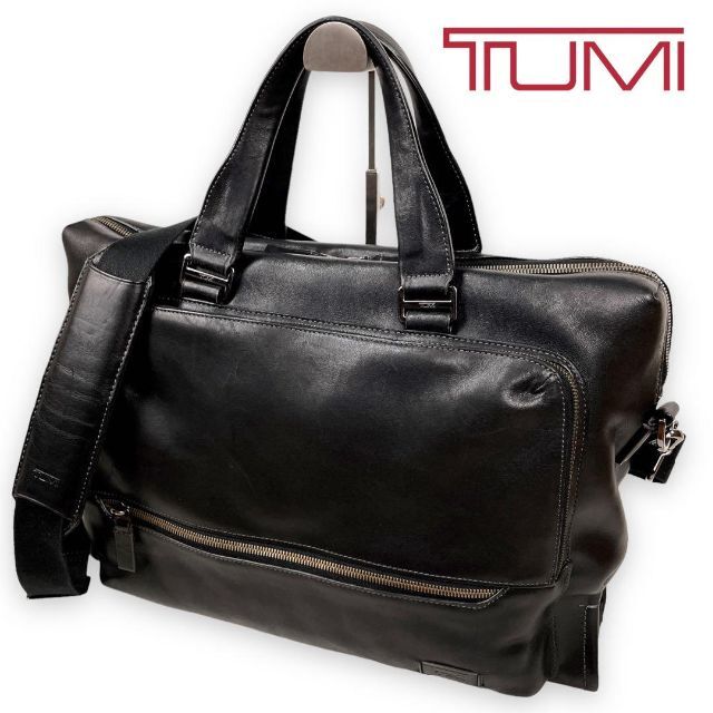 TUMI - TUMI トゥミ オールレザー 本革 マデン ブリーフケース ビジネスバッグ