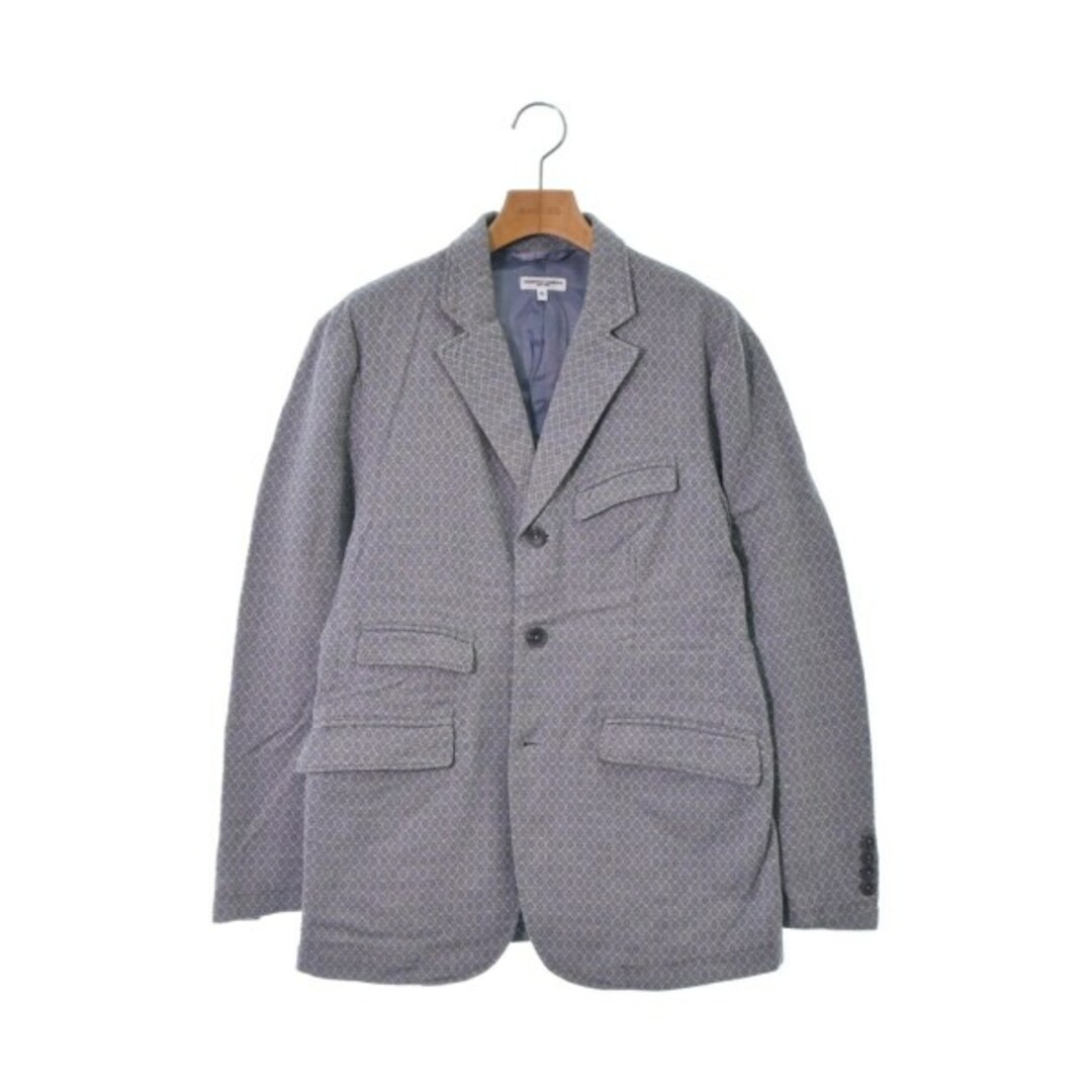 Engineered Garments ジャケット S グレーx白(総柄)