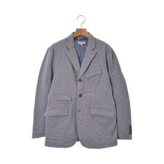 エンジニアードガーメンツ(Engineered Garments)のEngineered Garments ジャケット S グレーx白(総柄) 【古着】【中古】(その他)