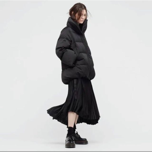 UNIQLO(ユニクロ)の【ユニクロ】 +j 21aw 即完 ダウンボリュームジャケットL黒ブルゾンUJW レディースのジャケット/アウター(ダウンジャケット)の商品写真