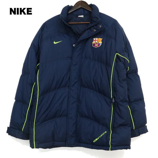 ベンチコート　アウター　NIKE   バルセロナ　サッカー　上着