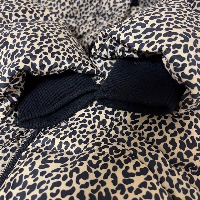 【美品】シャルルシャトン Leopard hoodie down jacket 4