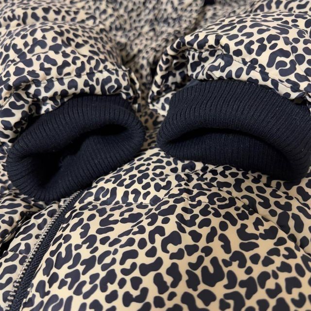 【美品】シャルルシャトン Leopard hoodie down jacket 5