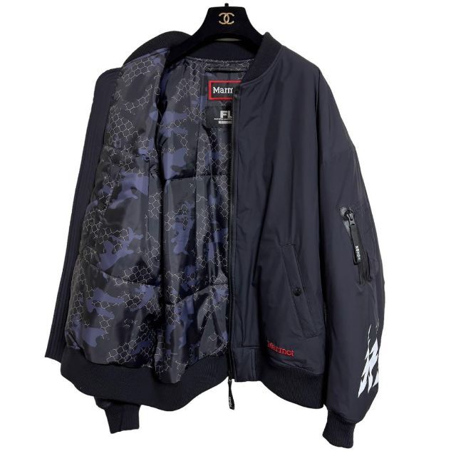 NEIGHBORHOOD(ネイバーフッド)の美品 NEIGHBORHOOD×FUTURA×Marmot MA-1 ジャケット メンズのジャケット/アウター(フライトジャケット)の商品写真