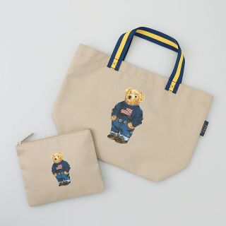 ポロラルフローレン(POLO RALPH LAUREN)の【新品・未使用】ポロラルフローレン　ポロベア　ショッピングバッグ　エコバッグ(エコバッグ)