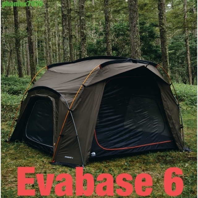 テントノースフェイス エバベース6【NV22102】テント Evabase6【新品】