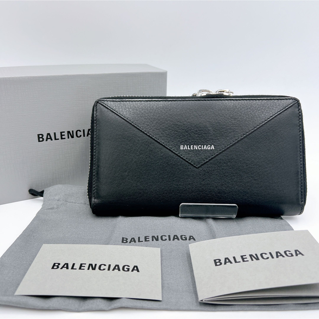 Balenciaga - バレンシアガ ペーパーコンチネンタル ラウンドファスナーの通販 by シェリ's shop｜バレンシアガならラクマ