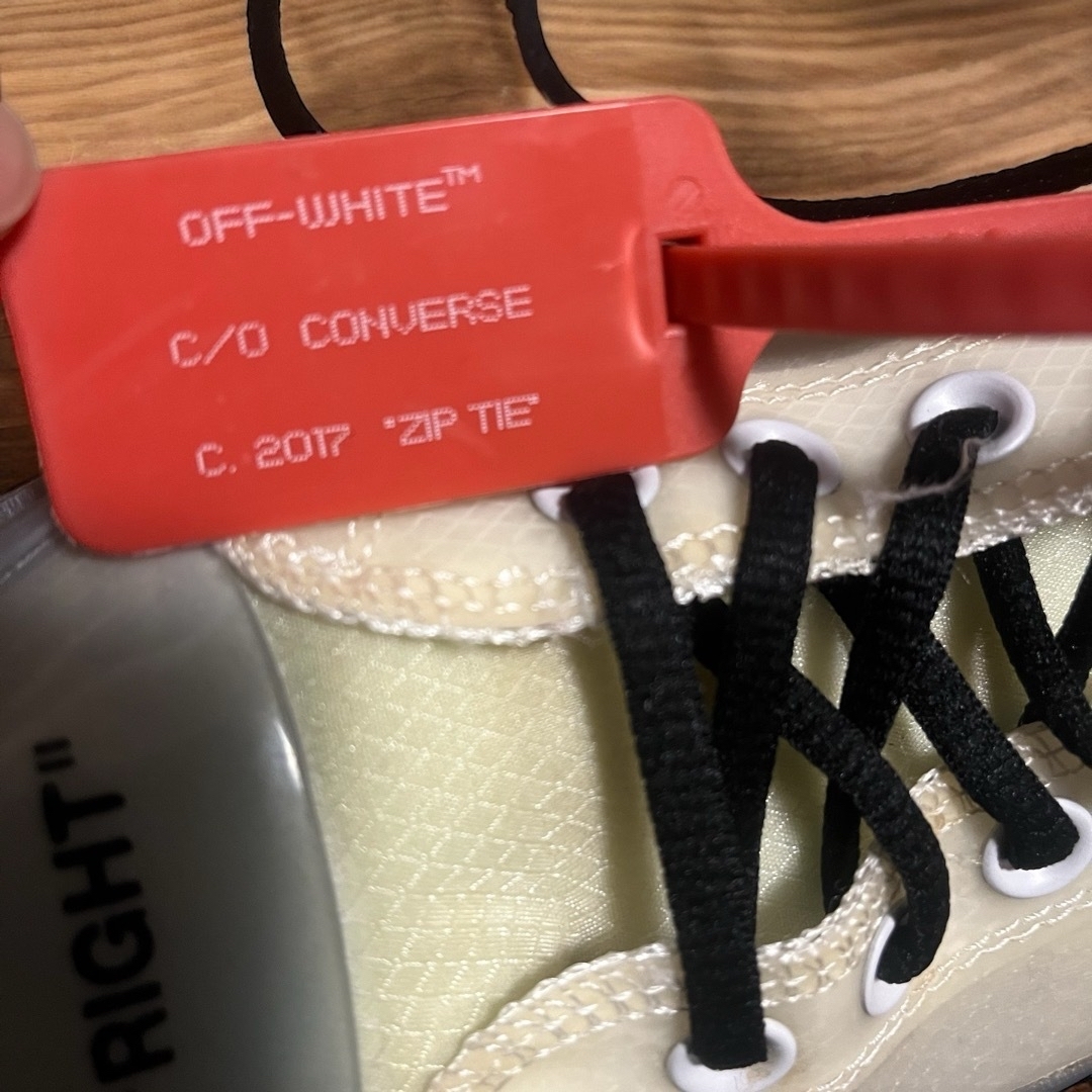 OFF-WHITE(オフホワイト)のconverse off white/コンバース×オフホワイト スニーカー メンズの靴/シューズ(スニーカー)の商品写真