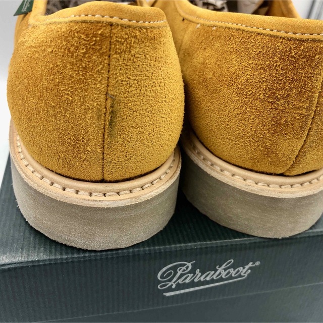 Paraboot(パラブーツ)の【レア】パラブーツ　MICKA　UK8　イエロースウェード メンズの靴/シューズ(ドレス/ビジネス)の商品写真