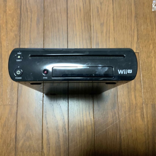 Wii U(ウィーユー)の【ジャンク】WiiU 本体　ゲームパッドセット エンタメ/ホビーのゲームソフト/ゲーム機本体(家庭用ゲーム機本体)の商品写真