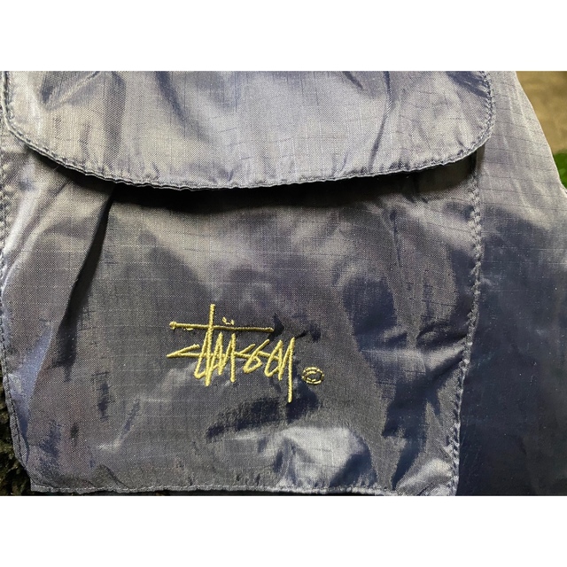 STUSSY(ステューシー)の90s OLD STUSSY リバーシブル フィッシング ダウン JKT S メンズのジャケット/アウター(ダウンジャケット)の商品写真