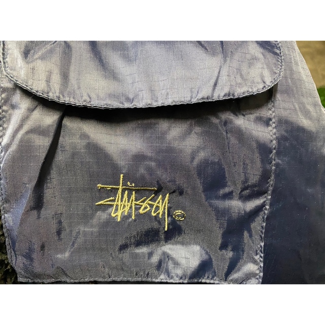 90s OLD STUSSY リバーシブル フィッシング ダウン JKT S