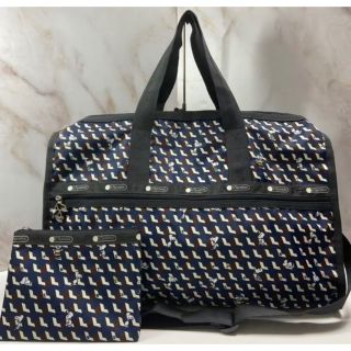 LeSportsac - レスポートサック スヌーピージオメトリック ボストン