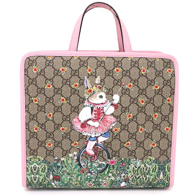 驚きの値段 - Gucci GUCCI 未使用品 シルバー金具 ベージュ ピンク