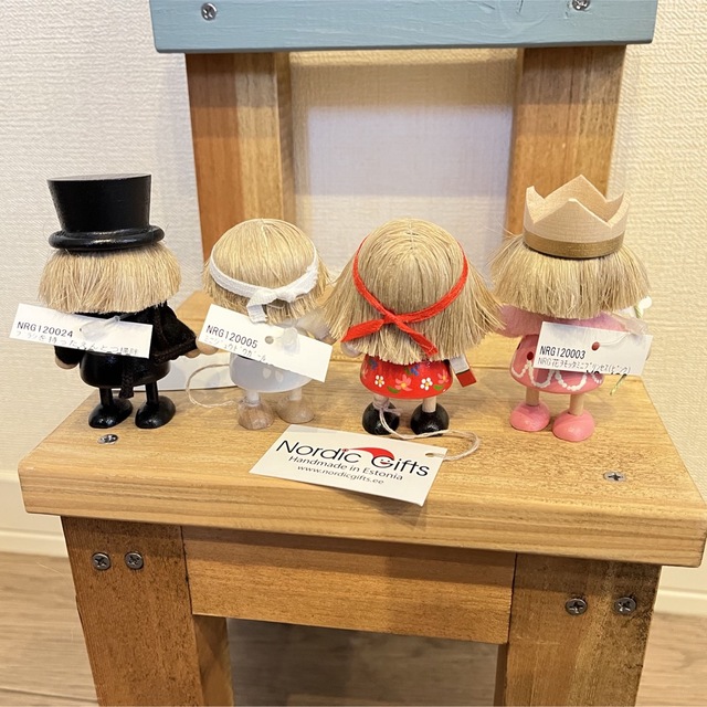 NORDICA(ノルディカ)のノルディックギフト　ノルディカニッセ　4点　まとめ売り ハンドメイドのぬいぐるみ/人形(人形)の商品写真