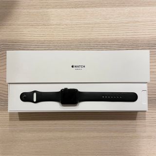 アップルウォッチ(Apple Watch)のApple Watch series3 42mm GPSモデル(腕時計(デジタル))