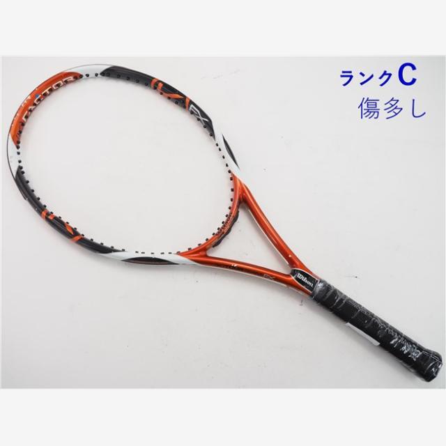 wilson(ウィルソン)の中古 テニスラケット ウィルソン K ツアー チーム FX 102 2009年モデル【一部グロメット割れ有り】 (G1)WILSON K TOUR TEAM FX 102 2009 スポーツ/アウトドアのテニス(ラケット)の商品写真