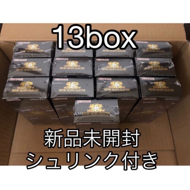 新品未開封　遊戯王　 シュリンク付き　13BOX