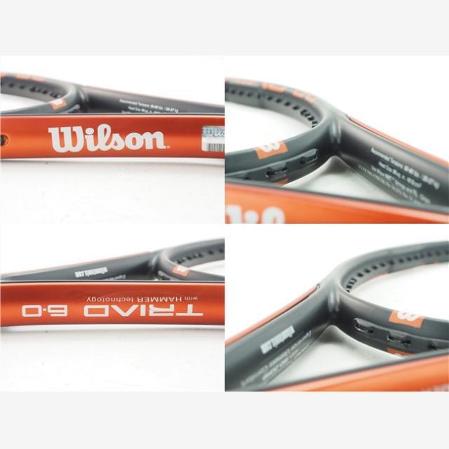 wilson(ウィルソン)の中古 テニスラケット ウィルソン トライアド 6.0 95 2003年モデル (G3)WILSON TRIAD 6.0 95 2003 スポーツ/アウトドアのテニス(ラケット)の商品写真