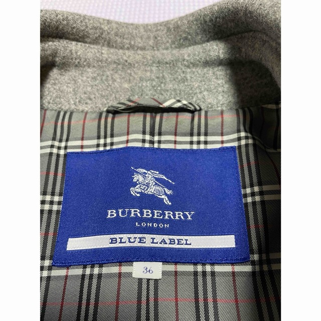 BURBERRY BLUE LABEL - 極美品 バーバリーブルーレーベル ロングコート 