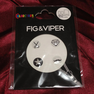 フィグアンドヴァイパー(FIG&VIPER)のFIG&VIPER ホームボタンシール(モバイルケース/カバー)