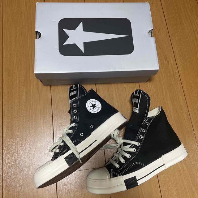 Rick Owens(リックオウエンス)の 28.5cmRICK OWENS DRKSHDW× CONVERSE CT70 メンズの靴/シューズ(スニーカー)の商品写真