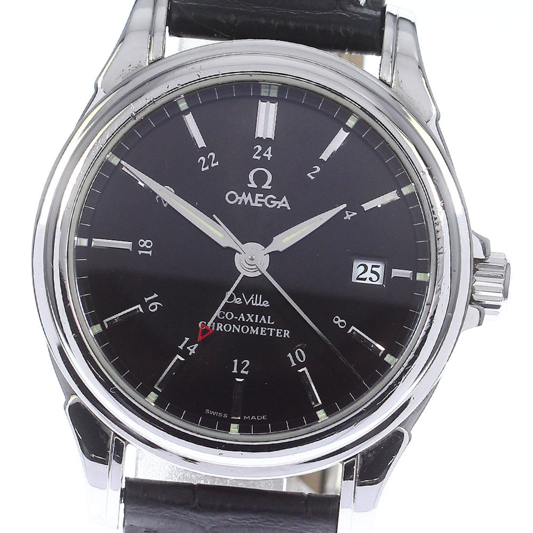 【爆売りセール開催中!】 OMEGA メンズ_734595 自動巻き 4833.51.31 GMT クロノメーター コーアクシャル デビル 【OMEGA】オメガ - 腕時計(アナログ)