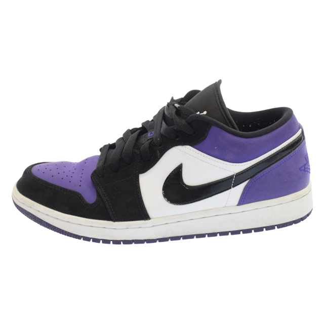 NIKE ナイキ 19年製 AIR JORDAN 1 LOW COURT PURPLE 553558-125 エアジョーダン1 ロー コートパープル ローカットスニーカー パープル/ホワイト/ブラック US10/28.0cm