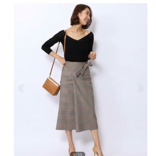 トゥモローランド ロングスカート/マキシスカート(チェック)の通販 トゥモローランド ロングスカート/マキシスカート(チェック)の通販