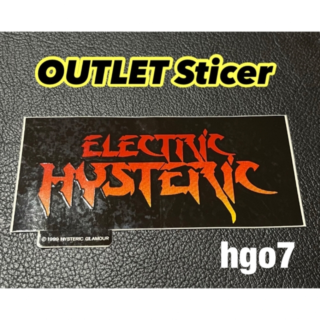 HYSTERIC GLAMOUR(ヒステリックグラマー)のHysteric Glamour Sticker OUTLET ■hgo 7 メンズのファッション小物(その他)の商品写真