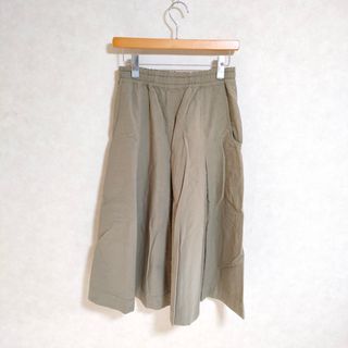 エムエイチエル(MHL.)のMHL. 595-1232505 COTTON PLAIN WEAVE サイズ0 ロングスカート ベージュ レディース エムエイチエル【中古】3-0211M△(ロングスカート)