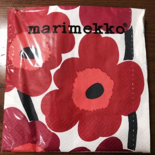 マリメッコ(marimekko)のマリメッコ　marimekko 新品未使用品　ペーパーナフキン　ペーパータオル(テーブル用品)